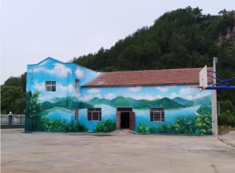 洛宁彩绘墙绘一般制作的位置