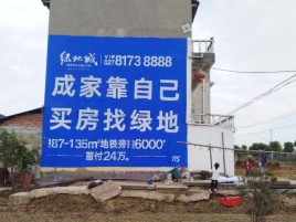 洛宁墙体广告位置选择重要性