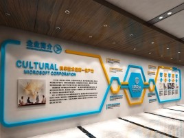 洛宁文化墙有助于企业什么改善？带来什么实际意义？