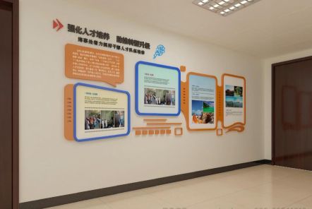 洛宁如何才能设计出符合企业自身特征的文化墙？