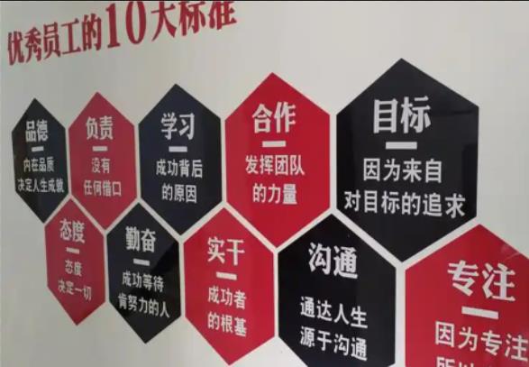 洛宁公司文化墙的作用