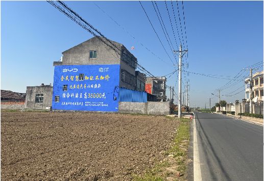洛宁墙体广告用的是什么漆？