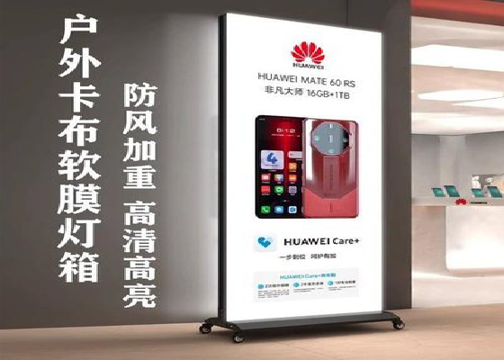洛宁户外防水灯箱的应用特点及适用范围。