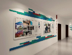 洛宁企业文化墙用什么材料好？